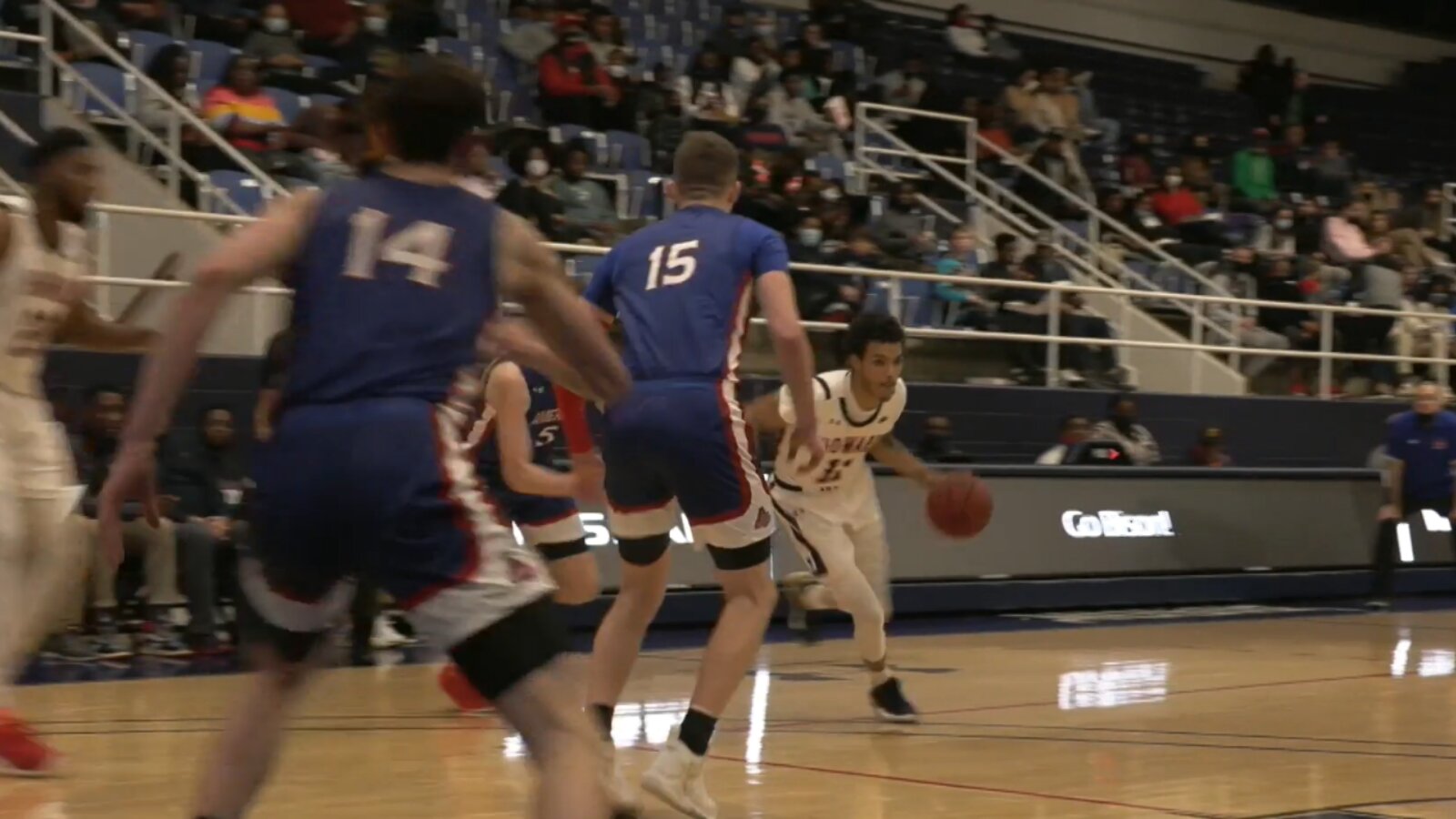 Howard University VS American University Basketball Highlights