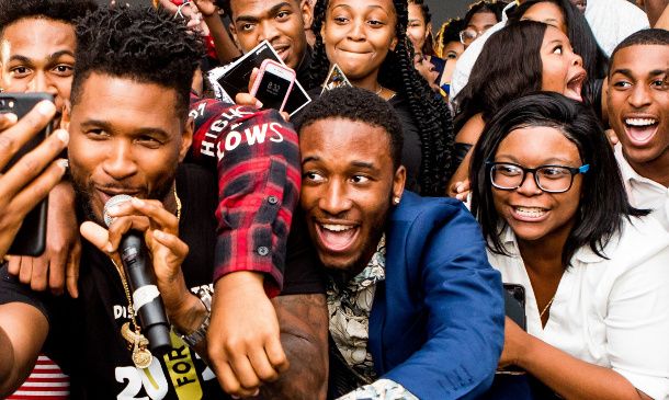 Usher's "New Look" Foundation featured on The Color Of STEM