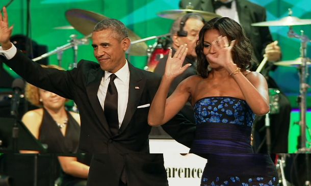 President Barack Obama & Michelle Obama