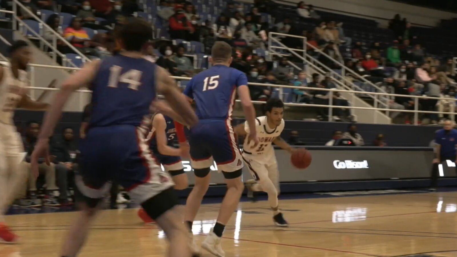 Howard University VS American University Basketball Highlights